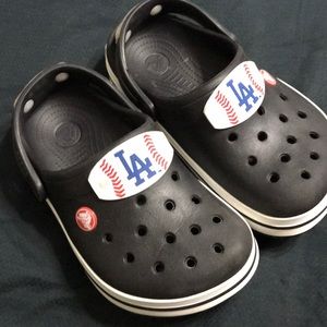 dodger crocs